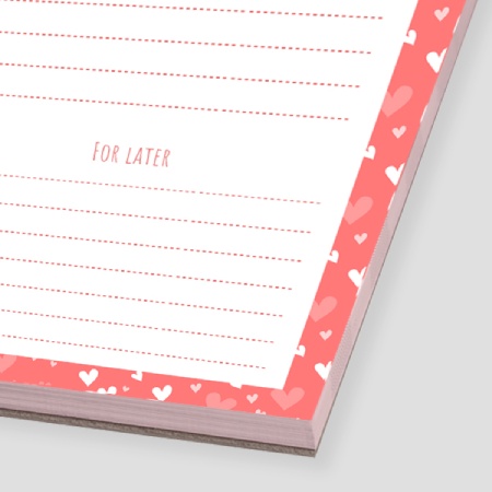 Measuring 4.25 x 9, these notepads are a practical gift, particularly with
            their chipboard backing and magnet for use on the fridge, file cabinet and more.